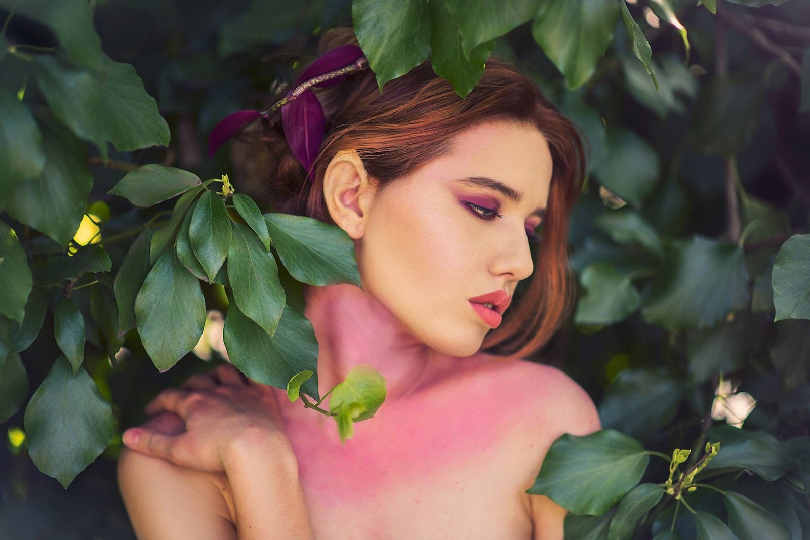 Produ Ninfa. Makeup, fx y pelito por mi.